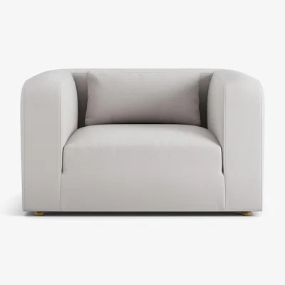 Habitat Habitat Lars Fabric Cuddle Chair - Natural