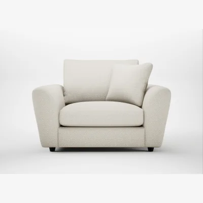 Heal's Heal's Snooze Loveseat Loop Twill Midnight Black Feet