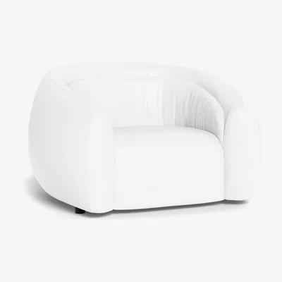 Heal's Heal's Flora Loveseat Linea Leather White