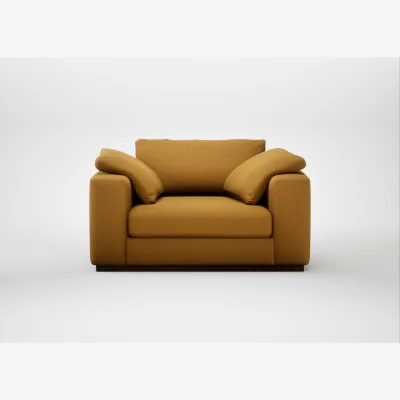 Heal's Heal's Trento Loveseat Smart Cotton Linen Sahara