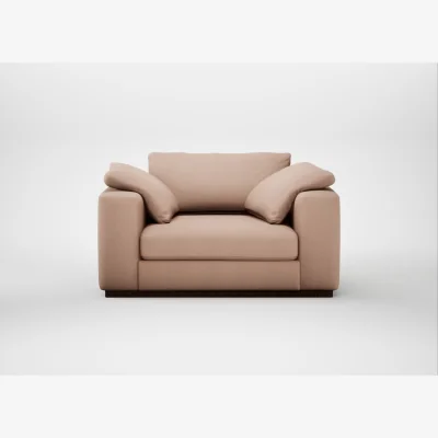 Heal's Heal's Trento Loveseat Capelo Linen-Cotton Rosedale