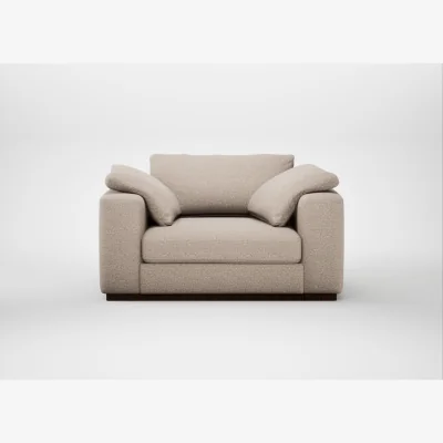Heal's Heal's Trento Loveseat Boucle Tweed Pearl