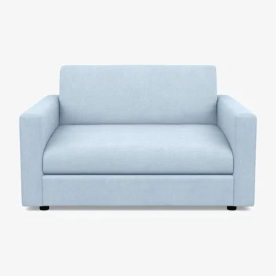 Heal's Heal's Nimbus II Loveseat Melton Wool Granite - Heal's UK Furniture