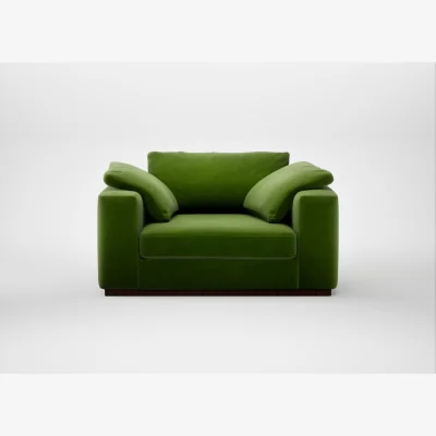 Heal's Heal's Trento Loveseat Smart Luxe Velvet Grass