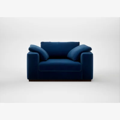 Heal's Heal's Trento Loveseat Smart Velvet Dusk