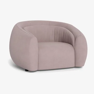 Heal's Heal's Flora Loveseat Siena Cotton Dusky Pink
