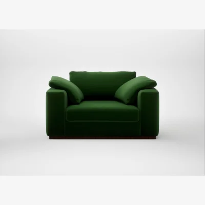 Heal's Heal's Trento Loveseat Smart Velvet Forest