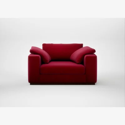 Heal's Heal's Trento Loveseat Smart Luxe Velvet Mulberry