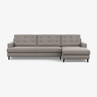Heal's Heal's Mistral Loveseat Texture Limestone Natural Feet - Heal's UK Furniture
