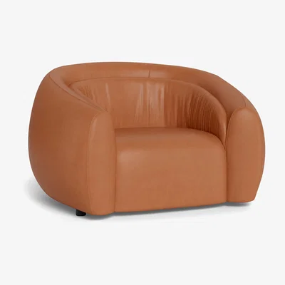 Heal's Heal's Flora Loveseat Linea Leather Brown