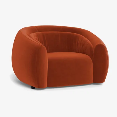 Heal's Heal's Flora Loveseat Nobilis Velvet Rust