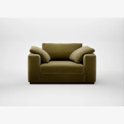 Heal's Heal's Trento Loveseat Smart Luxe Velvet Peridot
