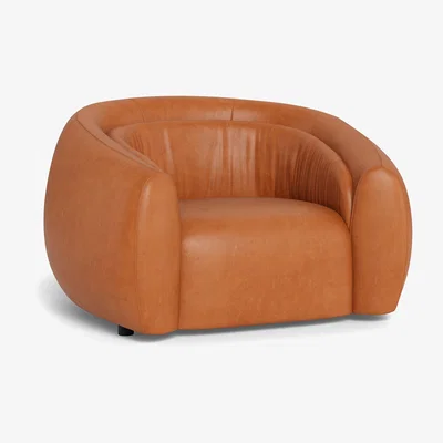 Heal's Heal's Flora Loveseat Daino Leather Treacle