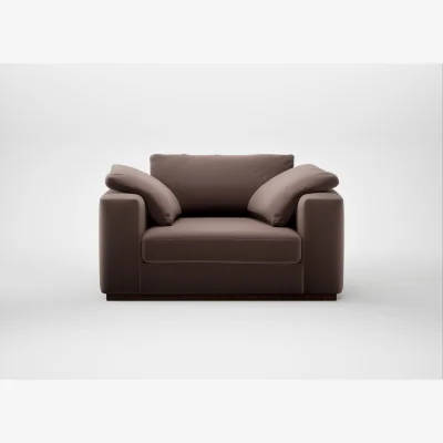 Heal's Heal's Trento Loveseat Smart Velvet Mouse