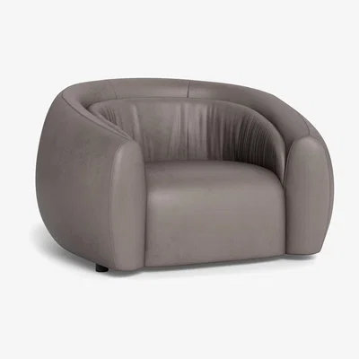Heal's Heal's Flora Loveseat Daino Leather Elephant
