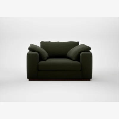 Heal's Heal's Trento Loveseat Boucle Velvet Wilder