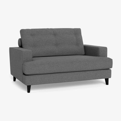 Heal's Heal's Mistral Loveseat Tejo Recycled Noir Black Feet