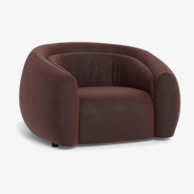 Heal's Heal's Flora Loveseat Nobilis Velvet Espresso