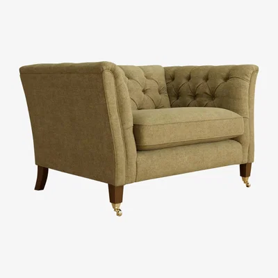 John Lewis Laura Ashley Chatsworth Snuggler, Teak Leg