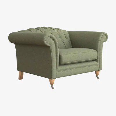 John Lewis Laura Ashley Gloucester Snuggler, Oak Leg