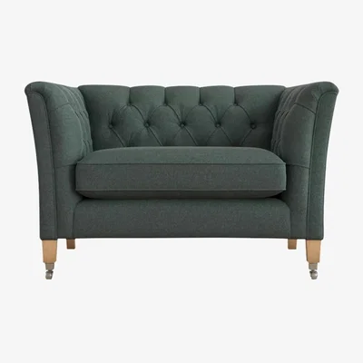 John Lewis Laura Ashley Chatsworth Snuggler, Oak Leg