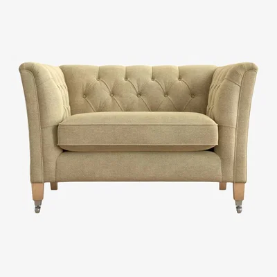 John Lewis Laura Ashley Chatsworth Snuggler, Oak Leg