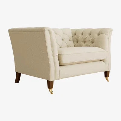 John Lewis Laura Ashley Chatsworth Snuggler, Teak Leg