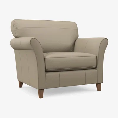 John Lewis John Lewis Charlotte II Leather Snuggler, Light Leg