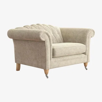 John Lewis Laura Ashley Gloucester Snuggler, Oak Leg