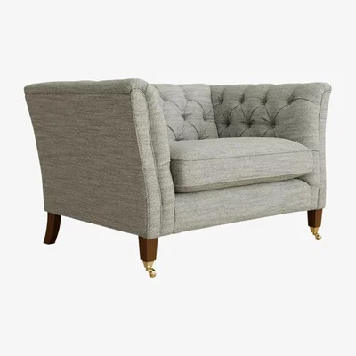 John Lewis Laura Ashley Chatsworth Snuggler, Teak Leg