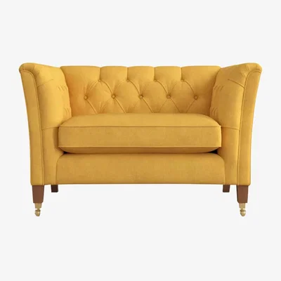 John Lewis Laura Ashley Chatsworth Snuggler, Teak Leg