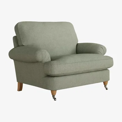 John Lewis Laura Ashley Beaumaris Snuggler, Oak Leg