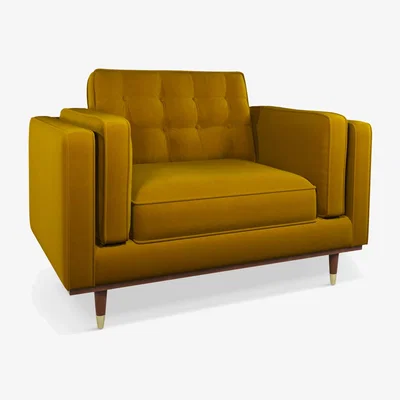 John Lewis John Lewis + Swoon Lyon Loveseat, Dark Leg