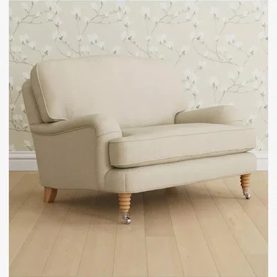 John Lewis Laura Ashley Lyden Snuggler, Oak Leg