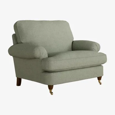 John Lewis Laura Ashley Beaumaris Snuggler, Teak Leg
