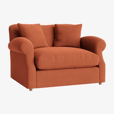 Loaf Crumpet Love Seat Sofa Bed