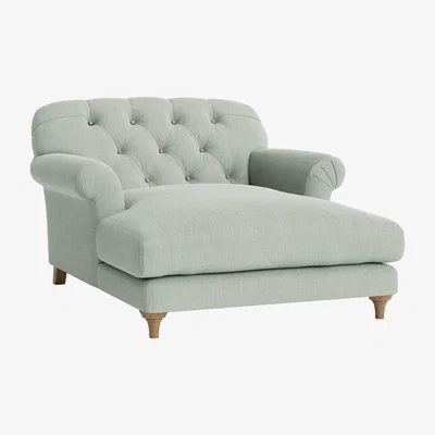 Loaf Truffle Love Seat Chaise