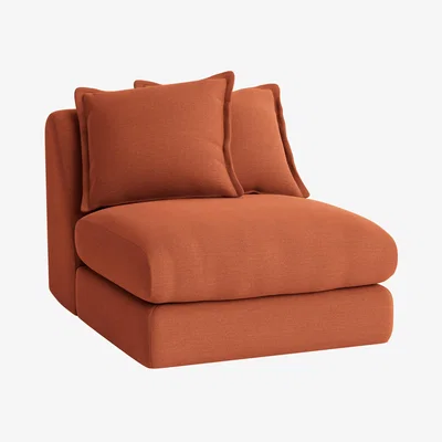Loaf Wodge Armless Love Seat