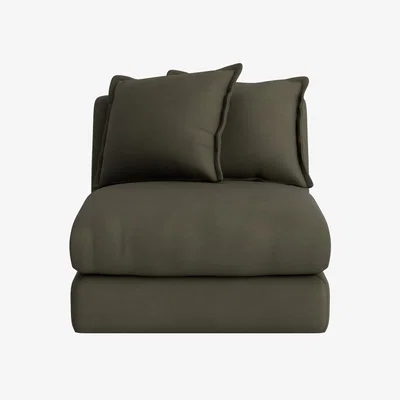 Loaf Wodge Armless Love Seat (Woody Walk Clever Cotton)