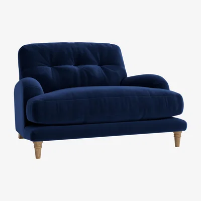 Loaf Sugar Bum Love Seat