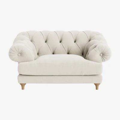 Loaf Bagsie Loveseat (Egg Box Clever Linen)