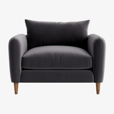 Loaf Squishmeister Love Seat (Wire Wool Clever Velvet)