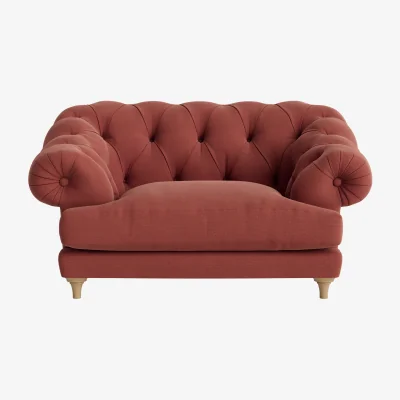 Loaf Bagsie Loveseat (Summer Pudding Clever Linen)