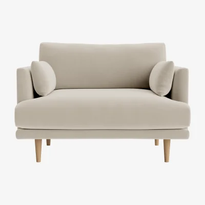 Loaf Jeffers Love Seat (Blotting Paper Clever Velvet)