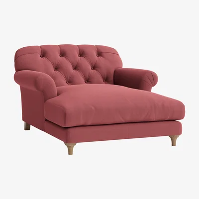 Loaf Truffle Love Seat Chaise