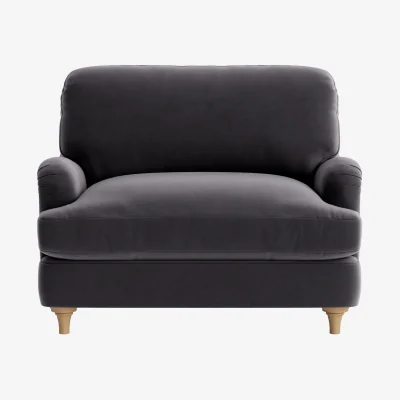 Loaf Jonesy Love Seat (Wire Wool Clever Velvet)