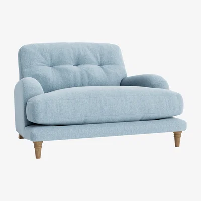 Loaf Sugar Bum Love Seat