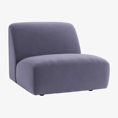 Loaf Squishblocks Armless Love Seat
