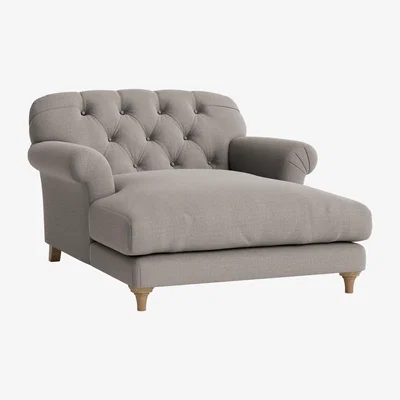 Loaf Truffle Love Seat Chaise