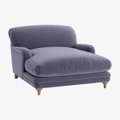 Loaf Pudding Love seat chaise